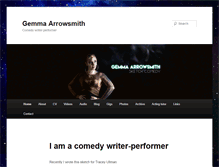 Tablet Screenshot of gemmaarrowsmith.com